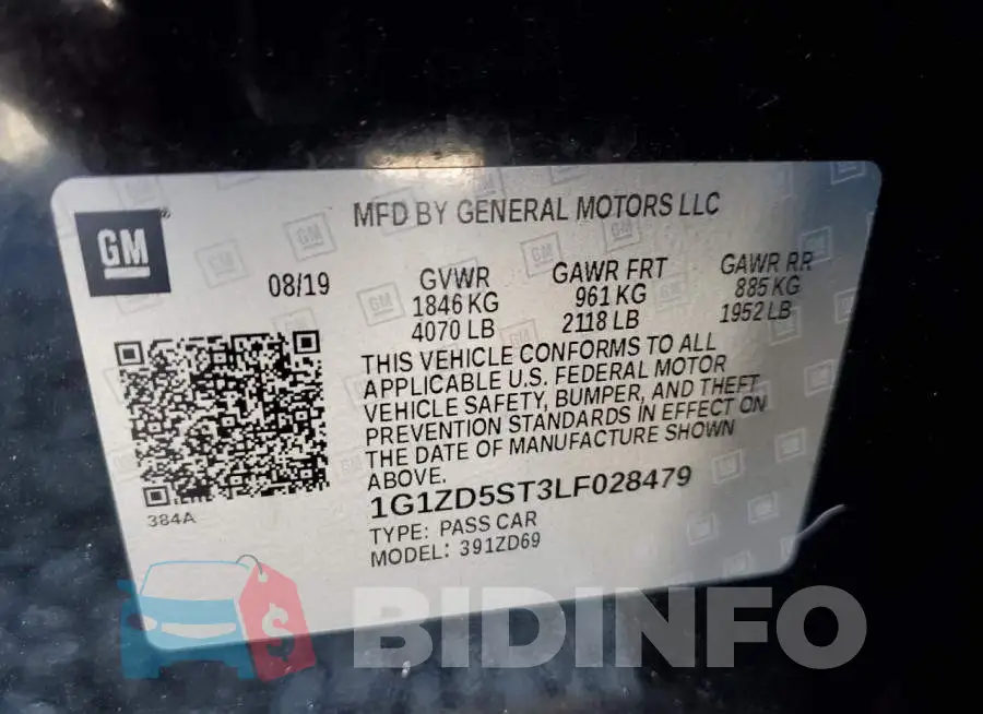 1G1ZD5ST3LF028479 Photo# 12