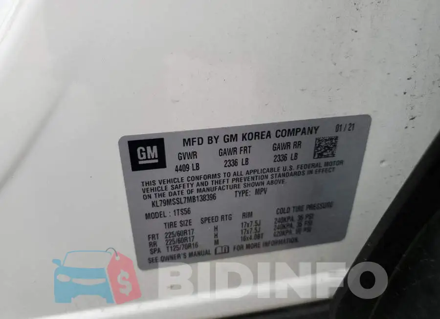 KL79MSSL7MB138396 Photo# 12