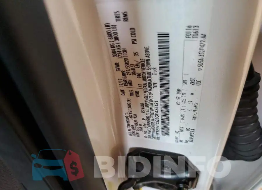 1FTEW1CG3GFA85121 Photo# 12