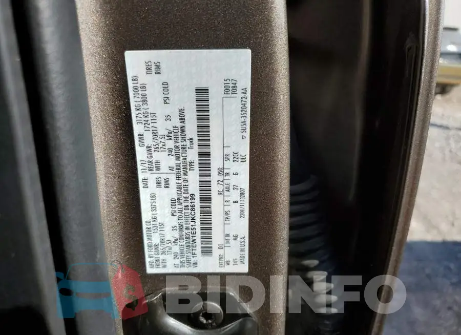 1FTEW1E51JKC86199 Photo# 12