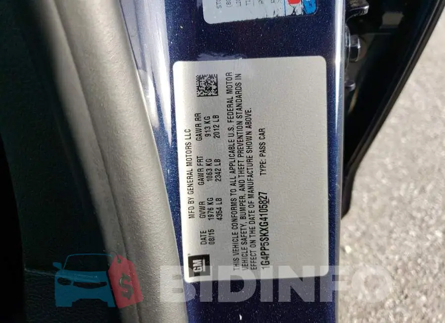 1G4PP5SKXG4105827 Photo# 12