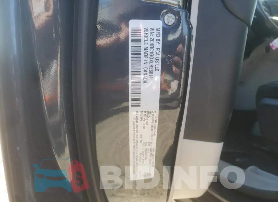 2C4RC1GGXLR280141 Photo# 12