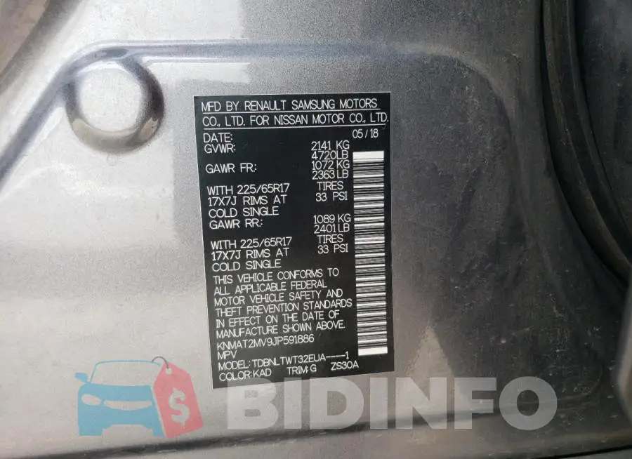 KNMAT2MV9JP591886 Photo# 12