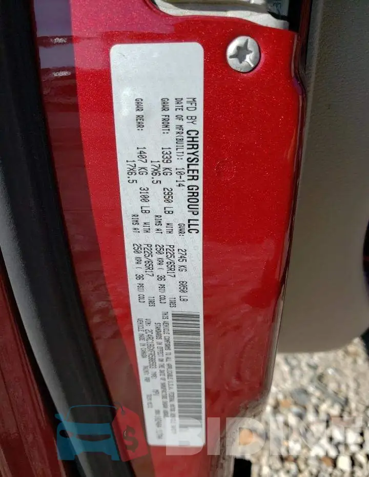 2C4RC1BGXFR588583 Photo# 13