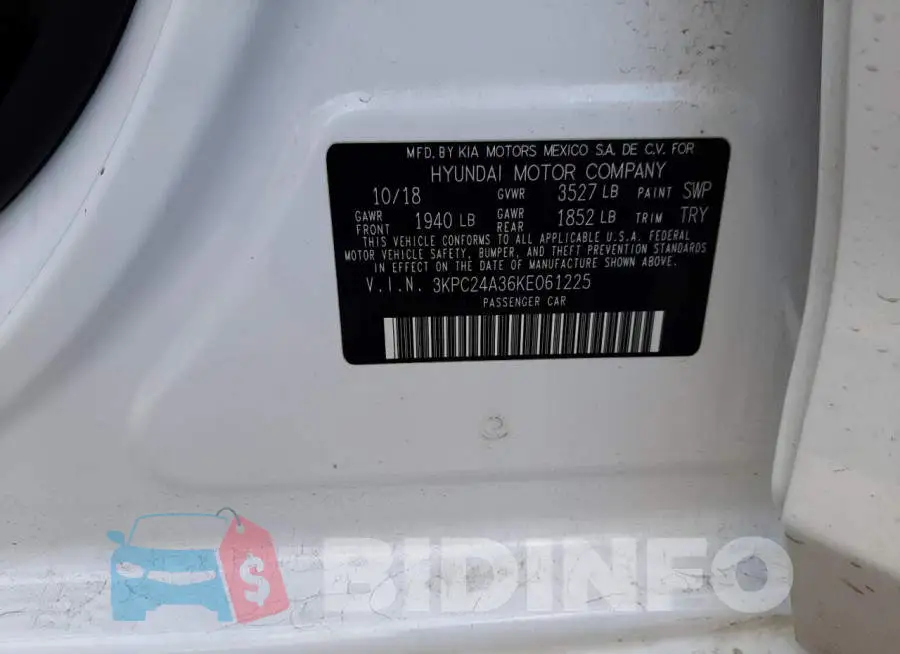 3KPC24A36KE061225 Photo# 12