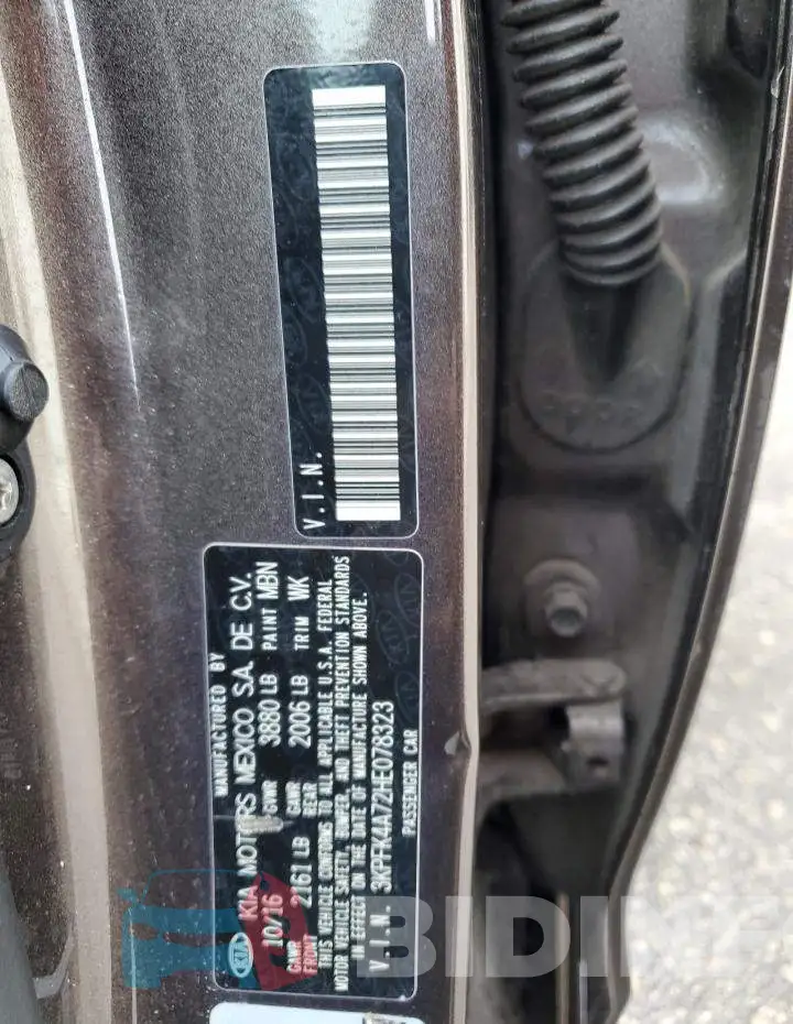 3KPFK4A72HE078323 Photo# 12