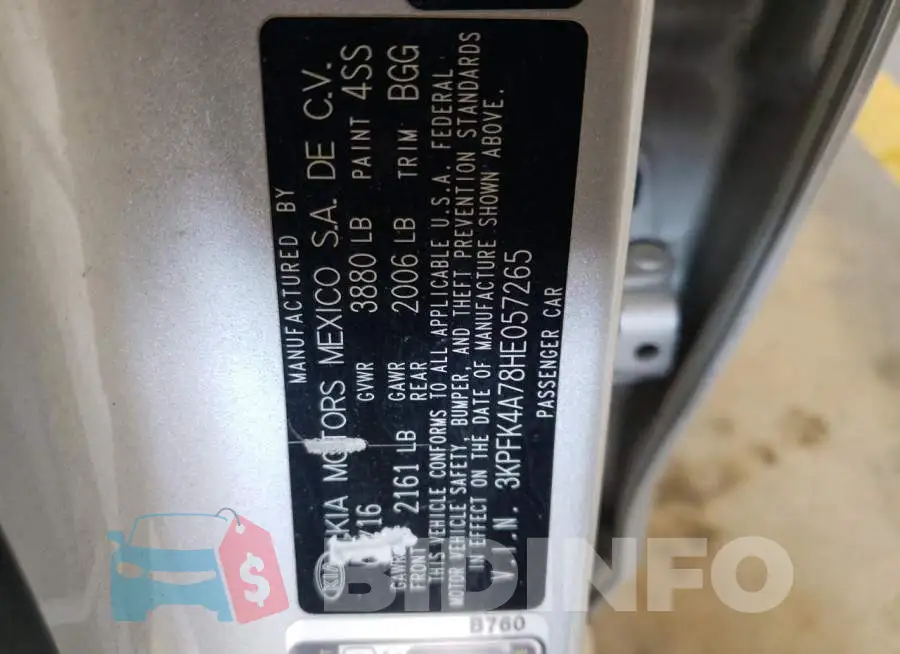 3KPFK4A78HE057265 Photo# 12