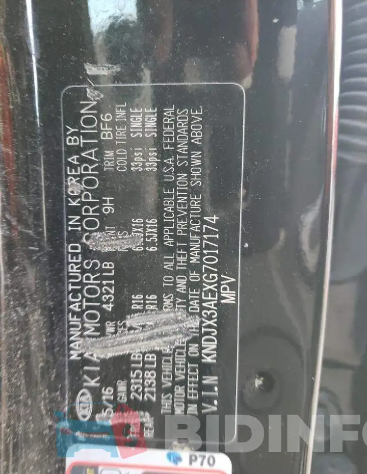 KNDJX3AEXG7017174 Photo# 12