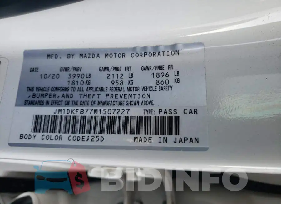 JM1DKFB77M1507227 Photo# 12