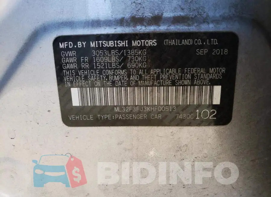 ML32F3FJ3KHF00513 Photo# 12