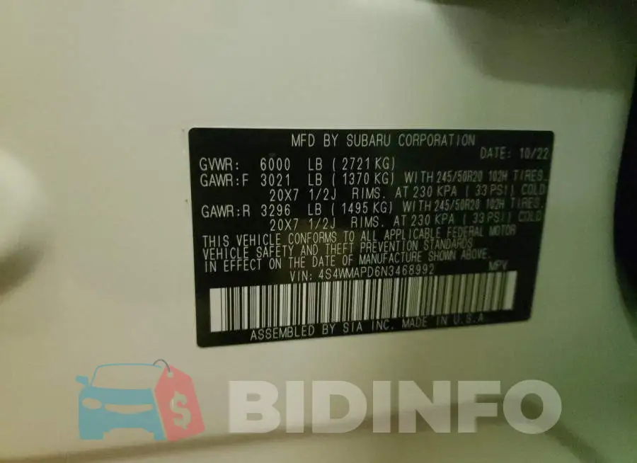 4S4WMAPD6N3468992 Photo# 14