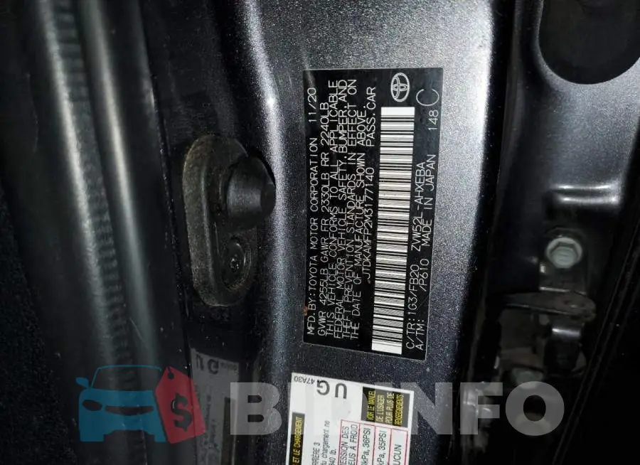 JTDKAMFP2M3177140 Photo# 13