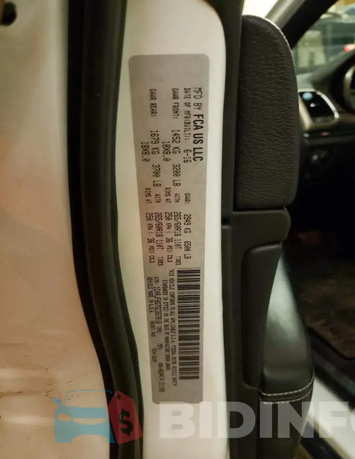 1C4RJFBG7GC357816 Photo# 13
