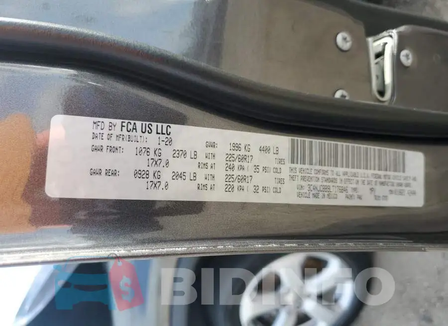 3C4NJCBB9LT176846 Photo# 14