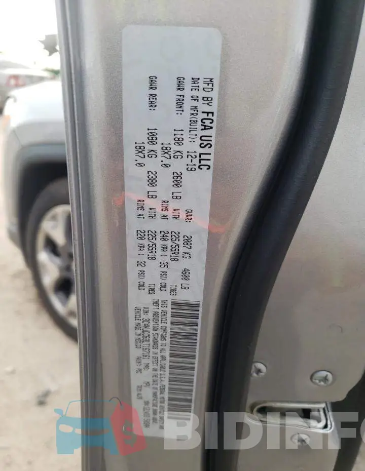 3C4NJDCB3LT167161 Photo# 13
