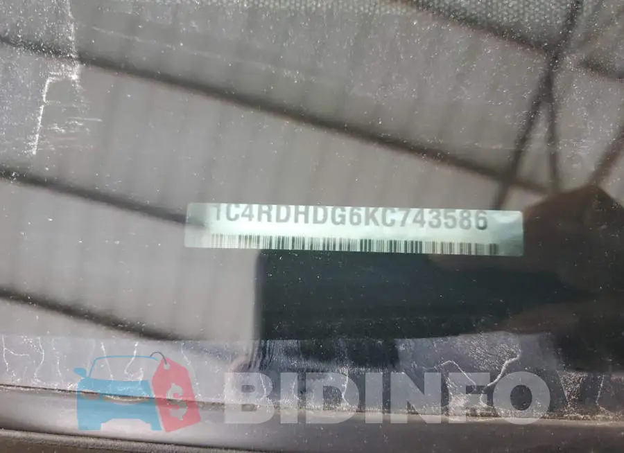 1C4RDHDG6KC743586 Photo# 13