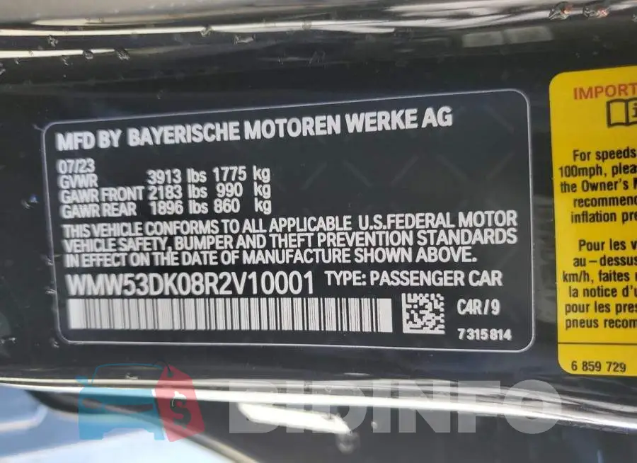 WMW53DK08R2V10001 Photo# 12
