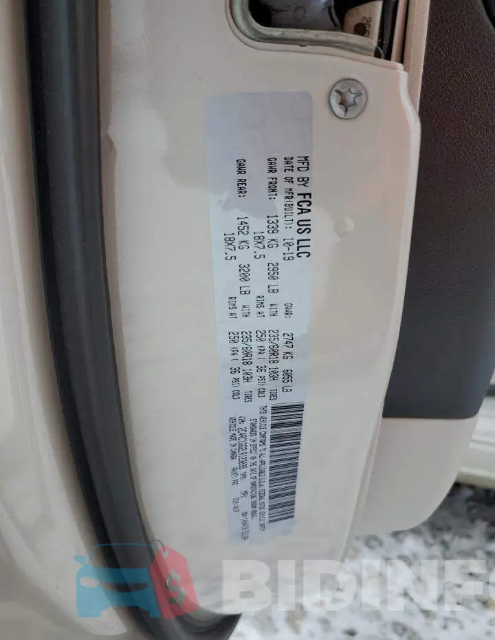 2C4RC1GG2LR123039 Photo# 13