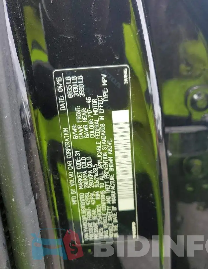 YV4BC0PL6G1091700 Photo# 13