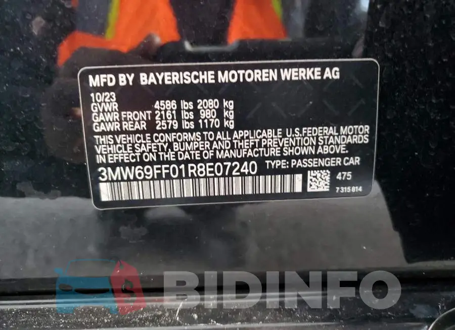 3MW69FF01R8E07240 Photo# 12