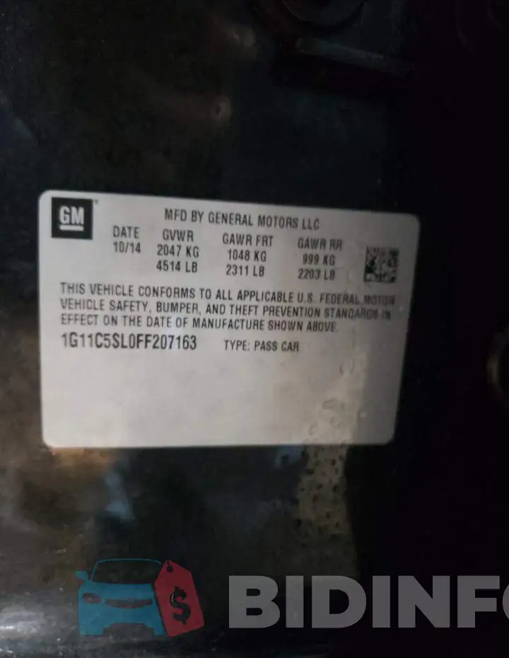 1G11C5SL0FF207163 Photo# 12
