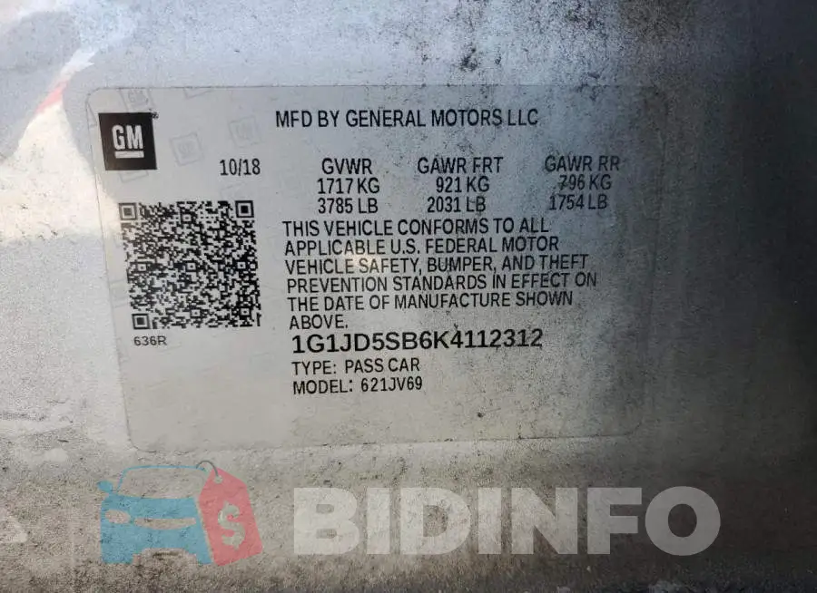 1G1JD5SB6K4112312 Photo# 12