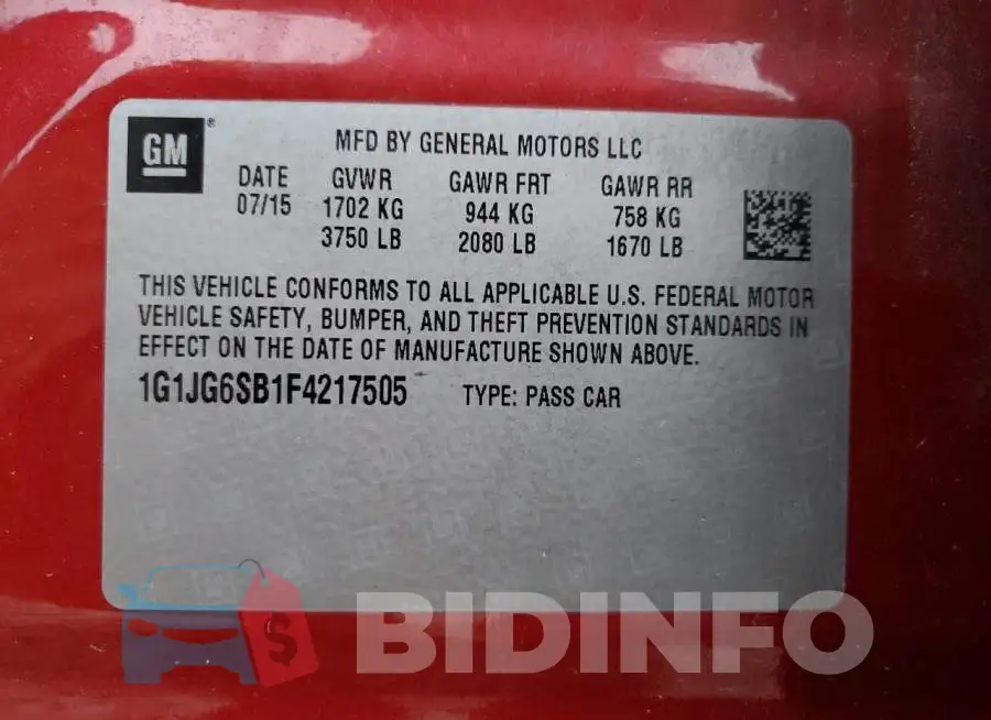 1G1JG6SB1F4217505 Photo# 12