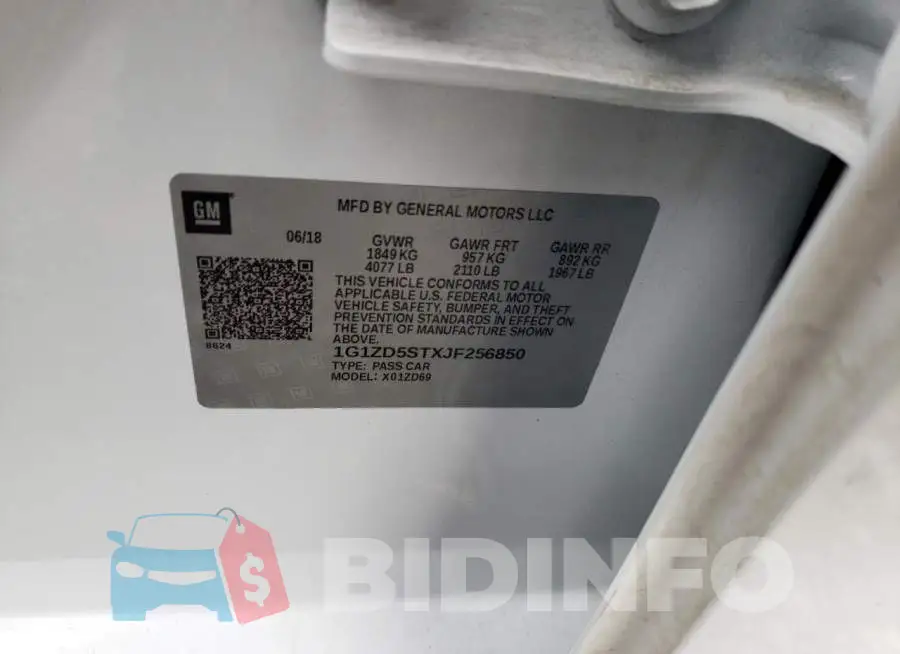 1G1ZD5STXJF256850 Photo# 12