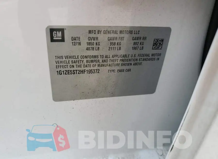 1G1ZE5ST2HF195372 Photo# 12