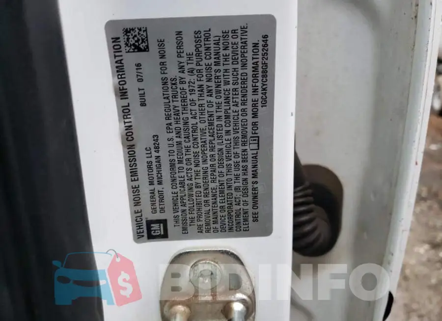 1GC4KYC88GF252646 Photo# 12