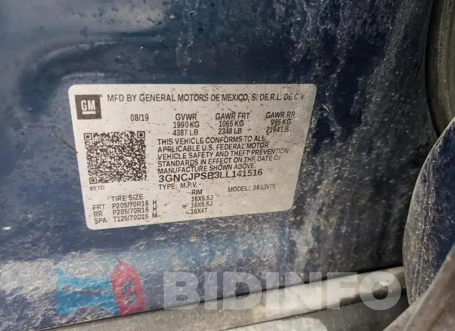 3GNCJPSB3LL141516 Photo# 12