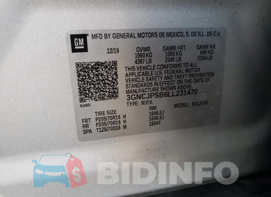 3GNCJPSB6LL231470 Photo# 13