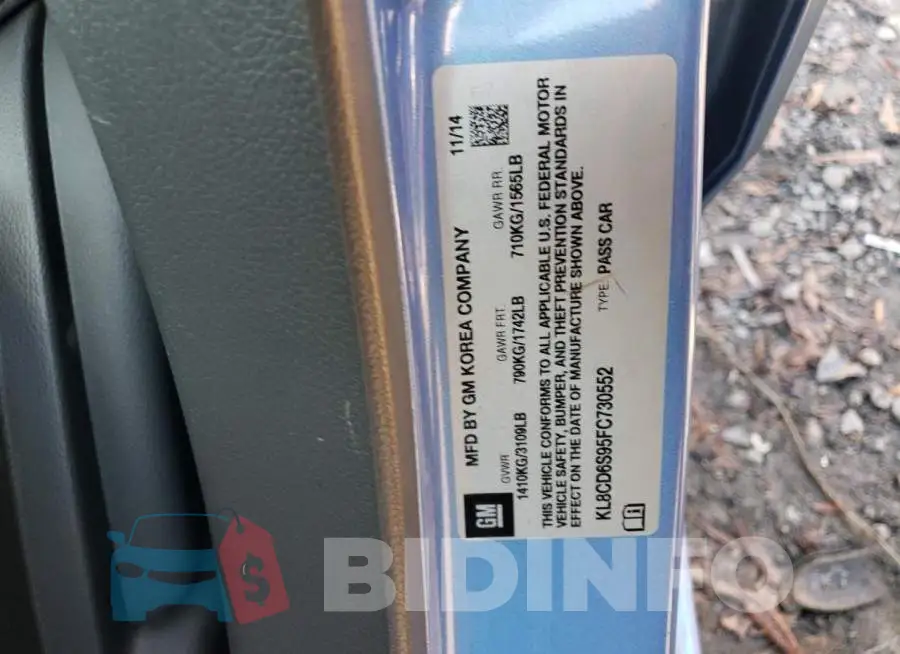 KL8CD6S95FC730552 Photo# 12