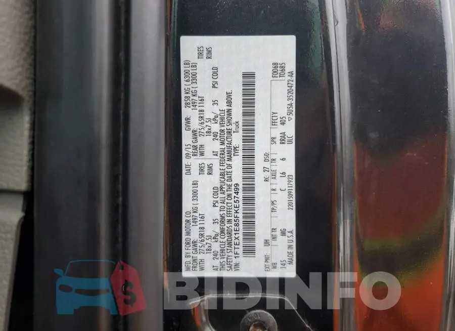 1FTEX1E85FKE57499 Photo# 12