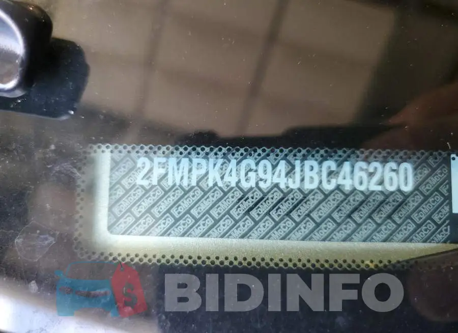 2FMPK4G94JBC46260 Photo# 13