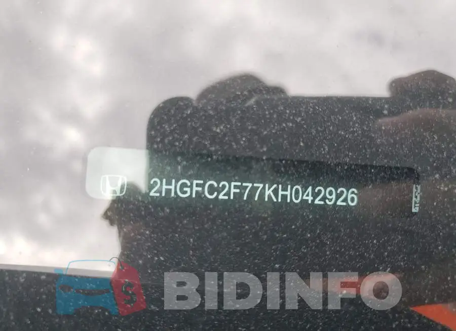 2HGFC2F77KH042926 Photo# 12