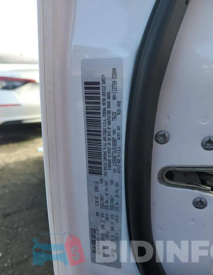 1C6RR6FT3JS182887 Photo# 12