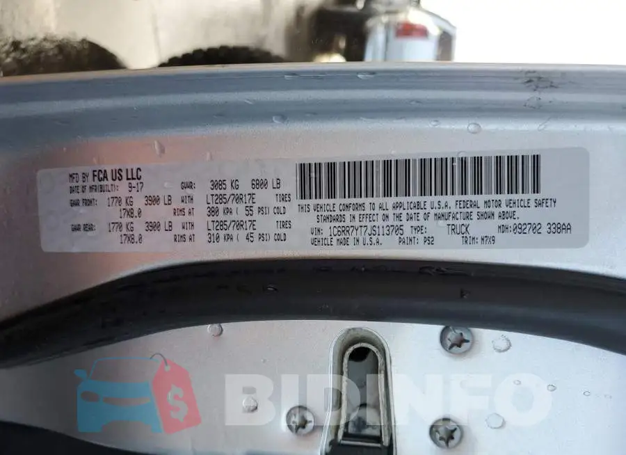 1C6RR7YT7JS113705 Photo# 13