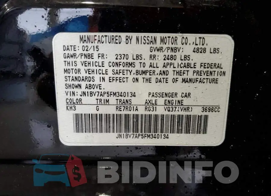 JN1BV7AP5FM340134 Photo# 12