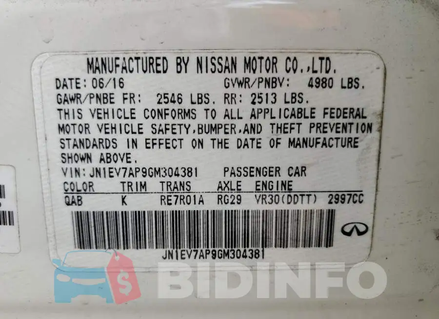 JN1EV7AP9GM304381 Photo# 12