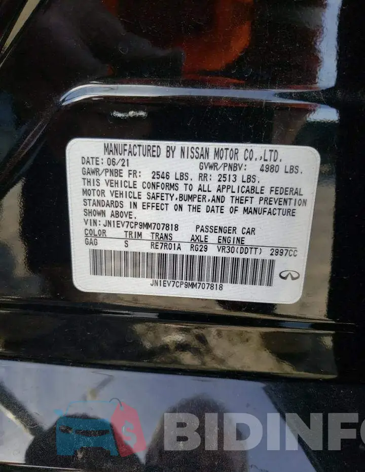 JN1EV7CP9MM707818 Photo# 13
