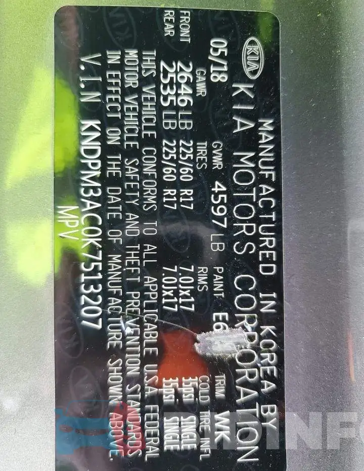KNDPM3AC0K7513207 Photo# 13