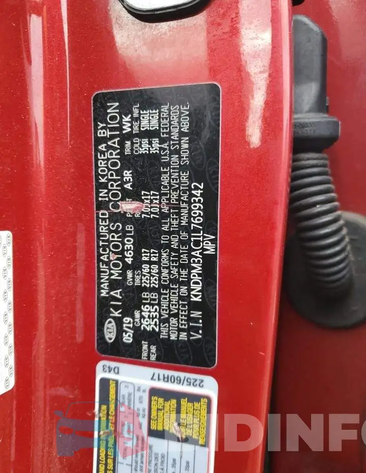 KNDPM3AC1L7699342 Photo# 12