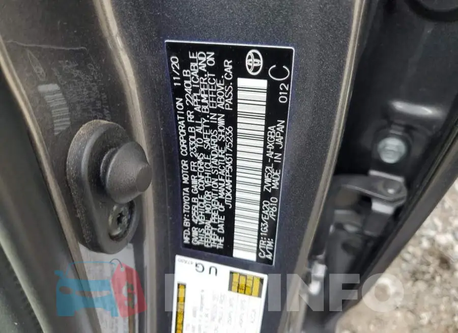 JTDKAMFP5M3175236 Photo# 12