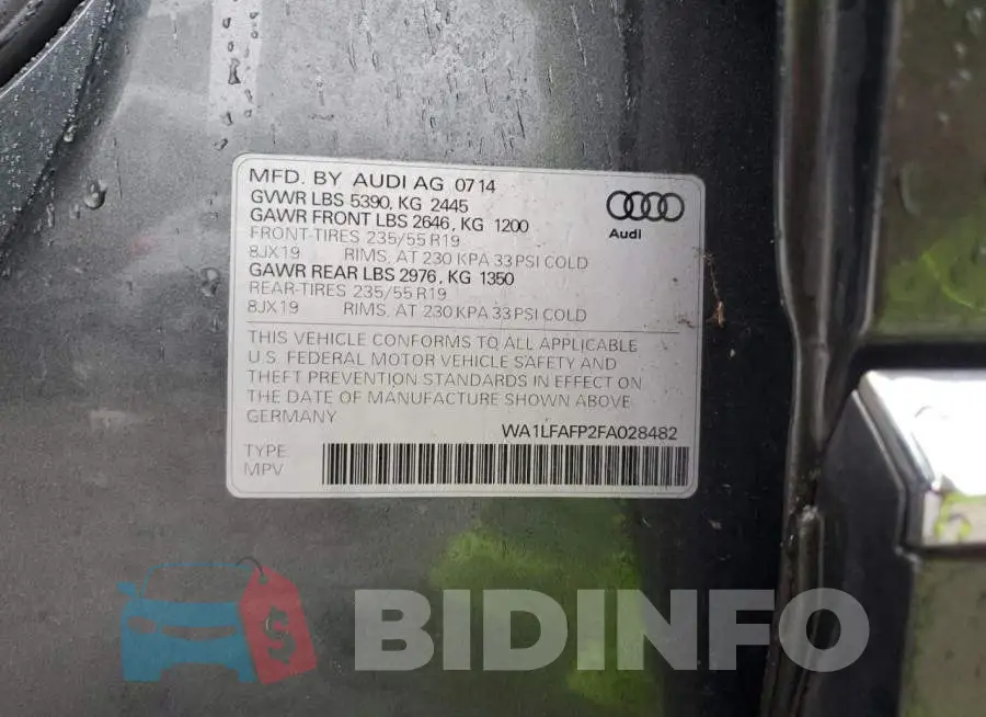 WA1LFAFP2FA028482 Photo# 13