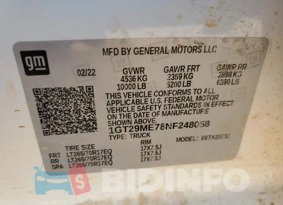 1GT29ME78NF248058 Photo# 12