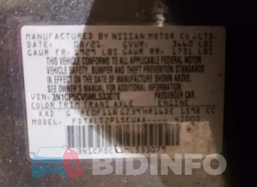 3N1CP5CV5ML533079 Photo# 12