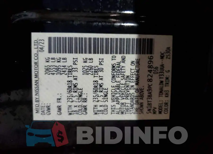 5N1BT3BA9PC824896 Photo# 13