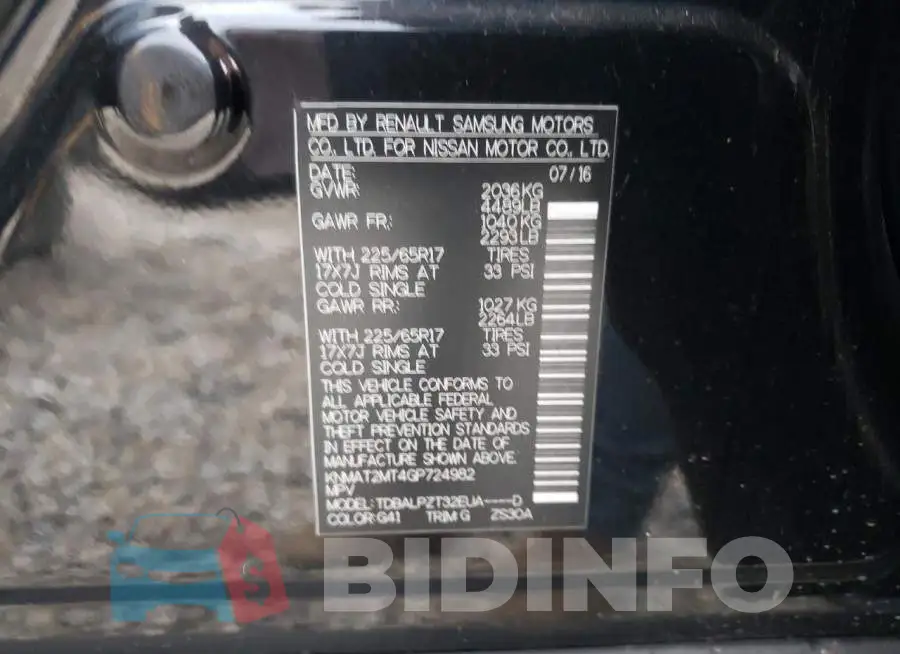 KNMAT2MT4GP724982 Photo# 13