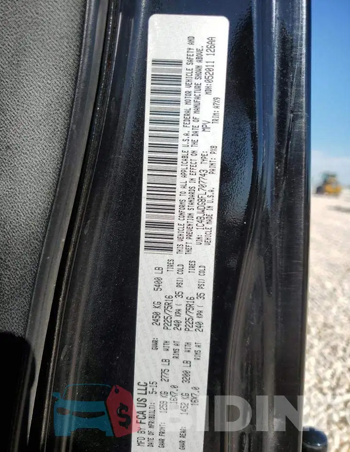 1C4BJWDG8FL707743 Photo# 13